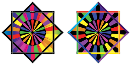 Round Rainbow – Forever FlowStar 26" (Ready To Ship-Drops Aug. 20th)