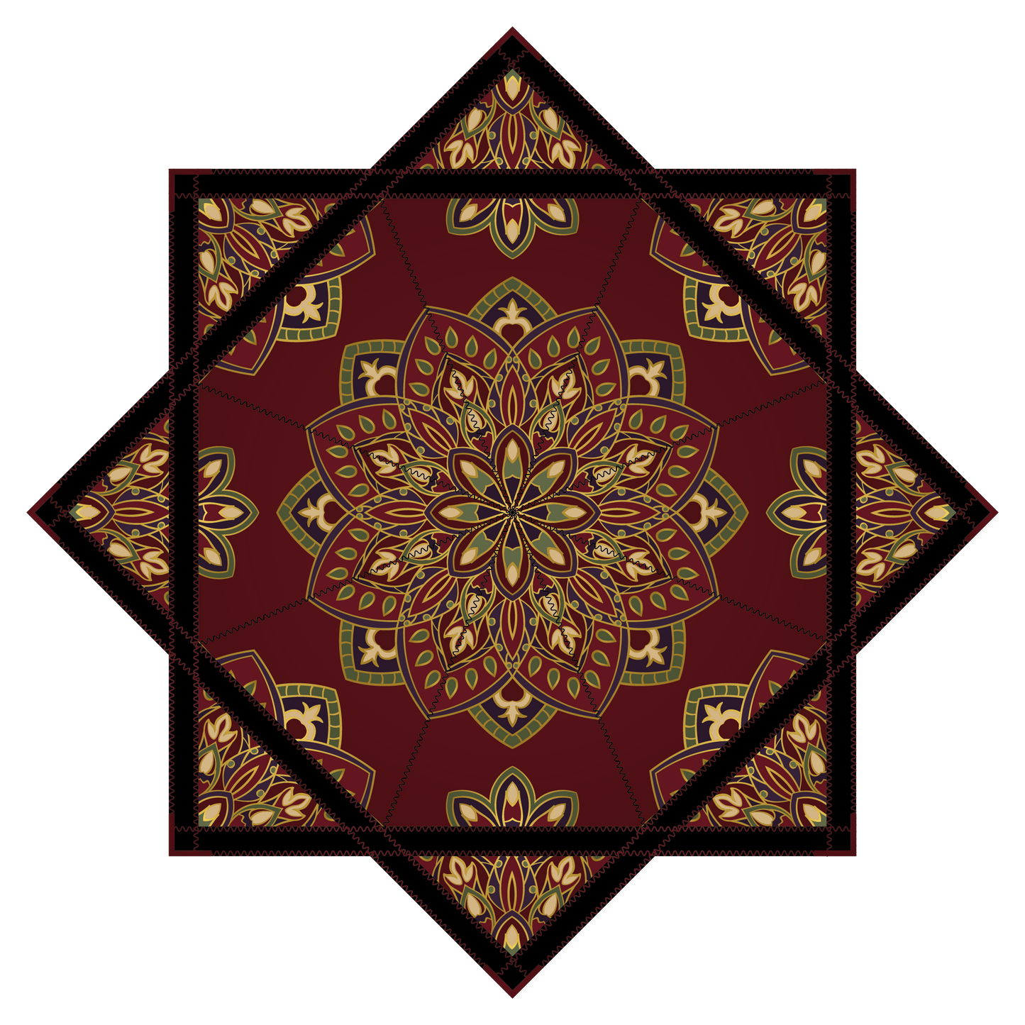 Sacred Rosette – Petite FlowStar 20" (Ships By Feb. 20th)