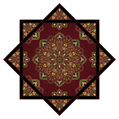 Sacred Rosette – Petite FlowStar 20" (Ships By Feb. 20th)