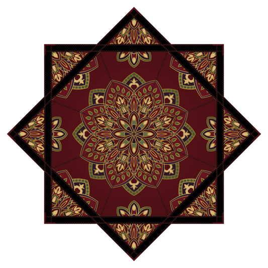 Sacred Rosette – Petite FlowStar 20" (Ships By Feb. 20th)