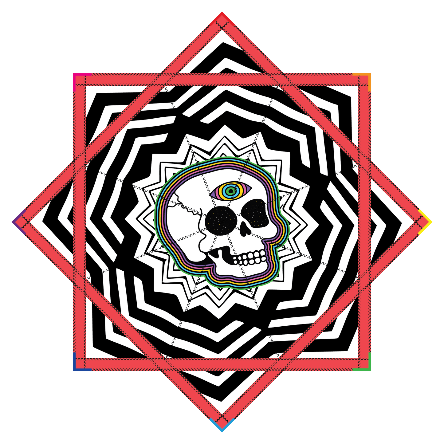 Shattered Skull – Forever FlowStar 26" (Ready To Ship)