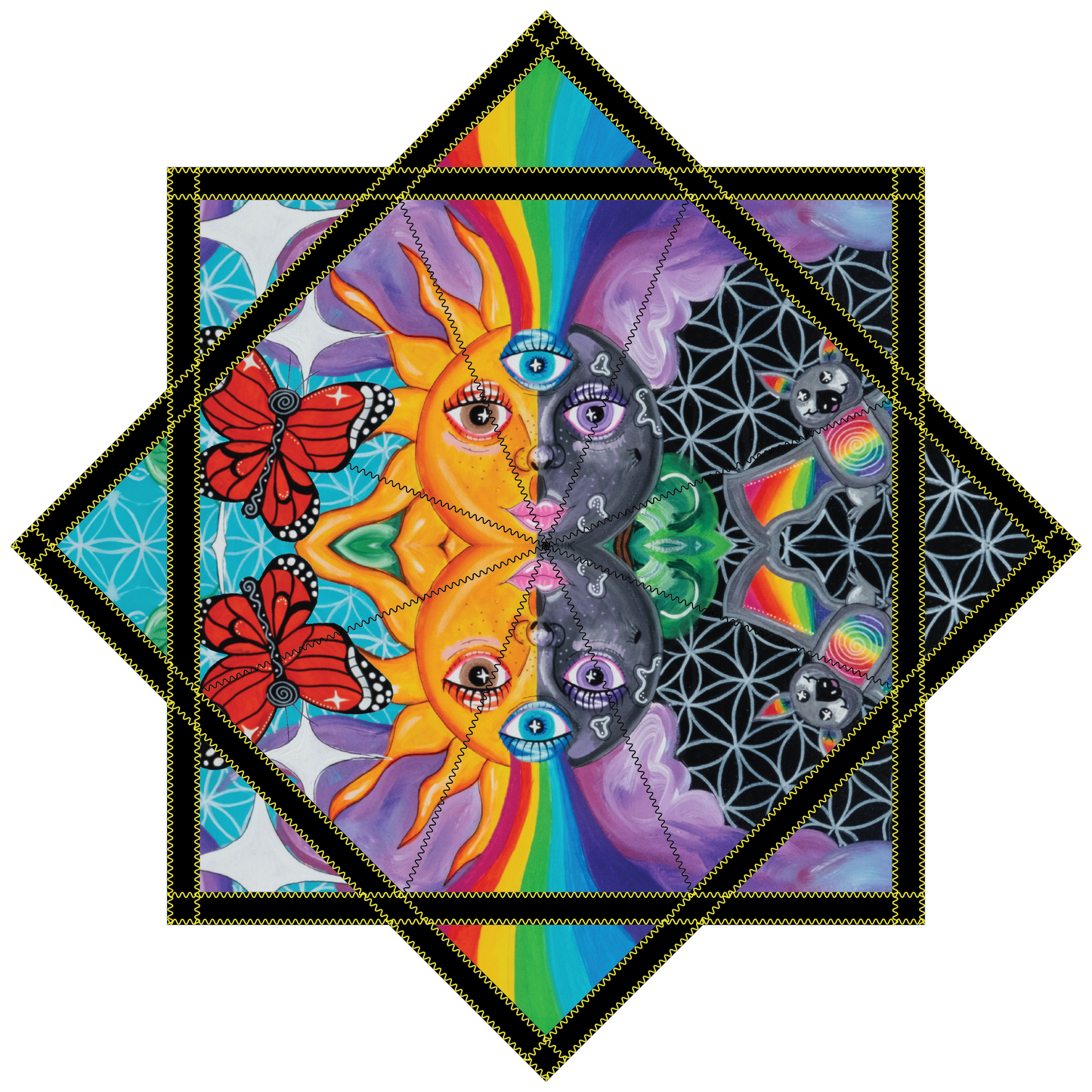 PRE SALE- Celestial Alchemy Artwork By Shawna Buchanan  – Forever FlowStar 26"