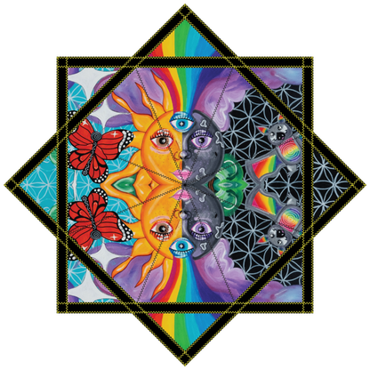 PRE SALE- Celestial Alchemy Artwork By Shawna Buchanan  – Forever FlowStar 26"