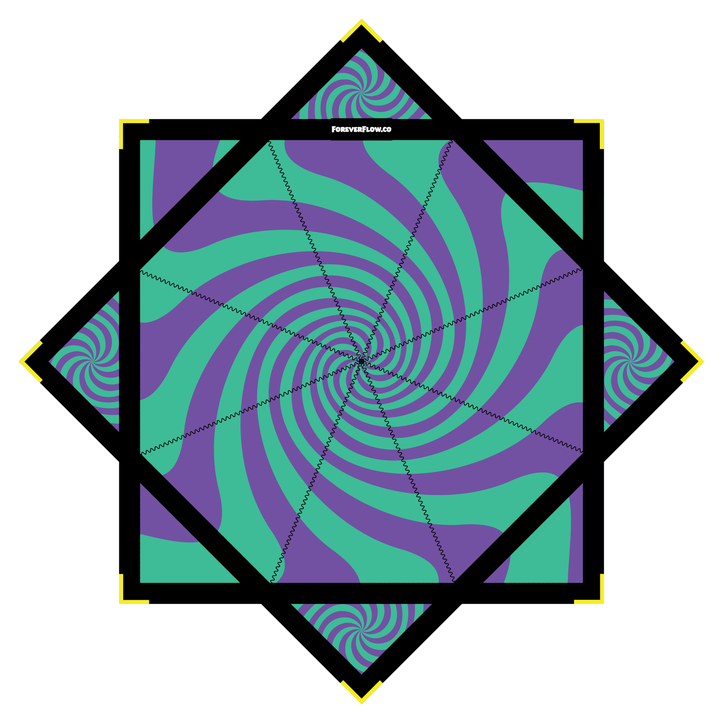 Swirls On Swirls – Forever FlowStar 26" (Ships By August 7th)