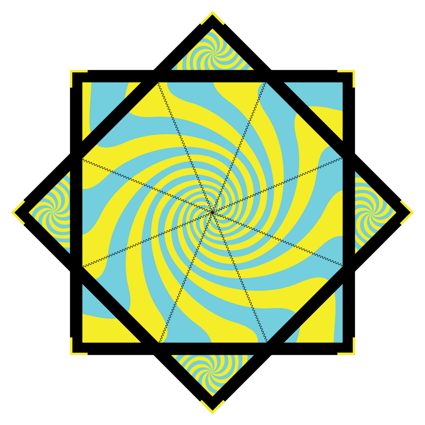 Swirls On Swirls – Forever FlowStar 26" (Ships By August 7th)