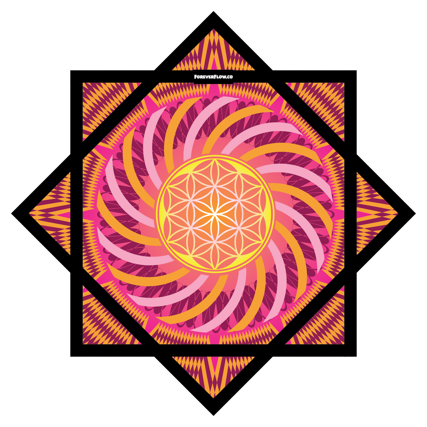 Solar Frenzy – Petite FlowStar 20" (Ships By Feb. 20th)