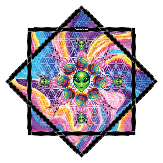 " Cats ARE Aliens " by Spencer Helix – Forever FlowStar 26" (Pre-Sale)