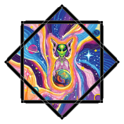 " Cats ARE Aliens " by Spencer Helix – Forever FlowStar 26" (Pre-Sale)