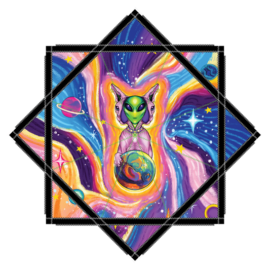 " Cats ARE Aliens " by Spencer Helix – Forever FlowStar 26" (Pre-Sale)