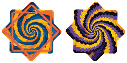 Spiked Spiral –  GlowStar- LED Light Up 26" (Ships By Nov. 10th)