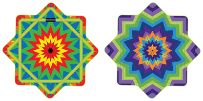 Spiked Star –  GlowStar- LED Light Up 26" (Ships By Nov. 10th)