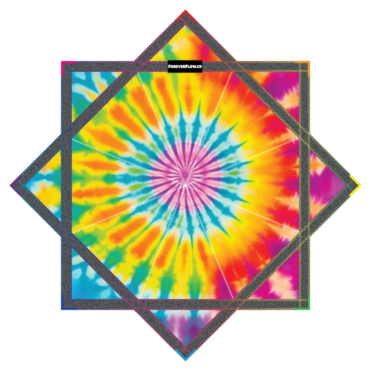 Spiral Dye – Petite FlowStar 20" (Ships By Feb. 20th)