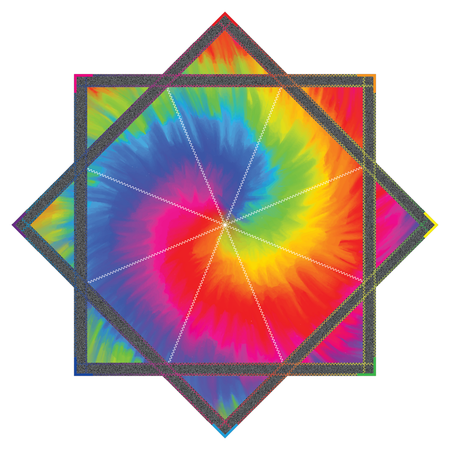 Spiral Dye – Forever FlowStar 26" (Ready to Ship)