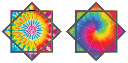 Spiral Dye – Petite FlowStar 20" (Ships By Feb. 20th)