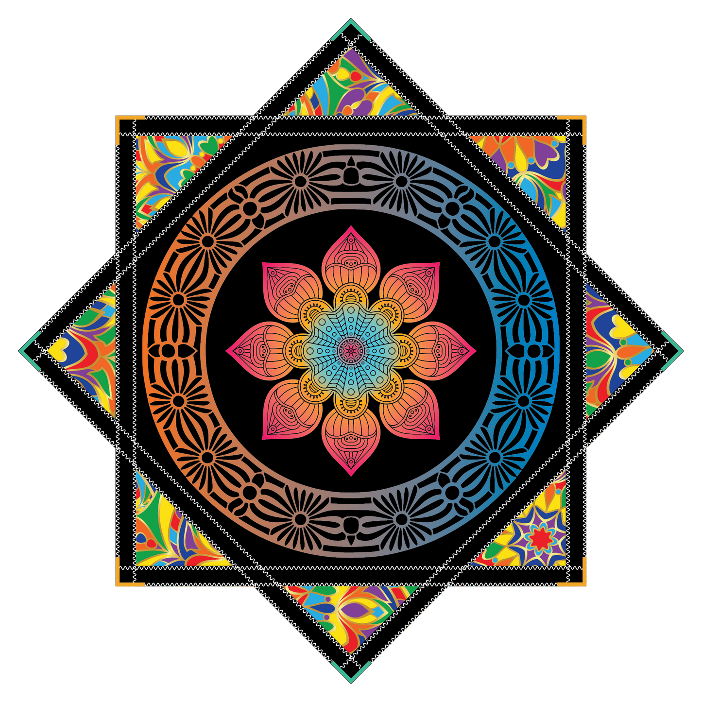 Squiggle Guy – Mini FlowStar 24" (Ships By Feb. 20th)