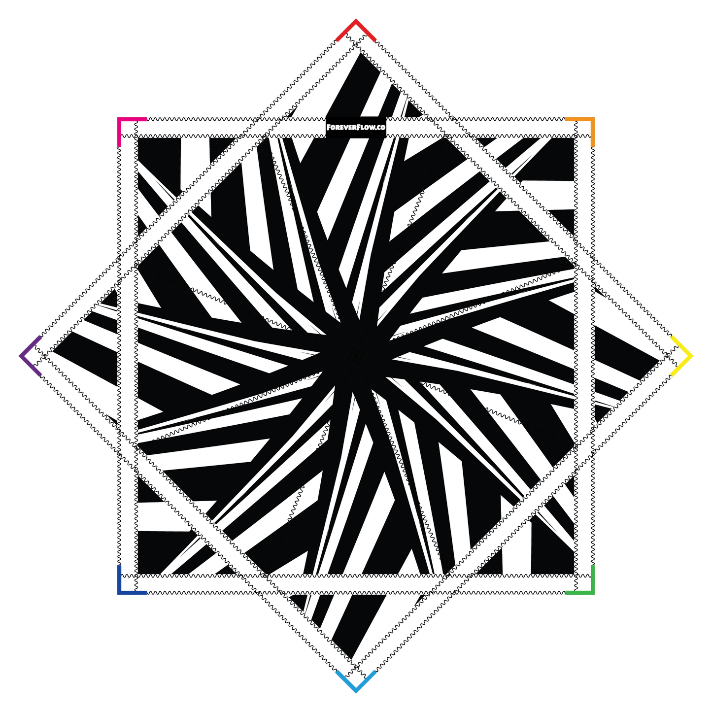 Star Burst – Mini FlowStar 24" (Ready To Ship)