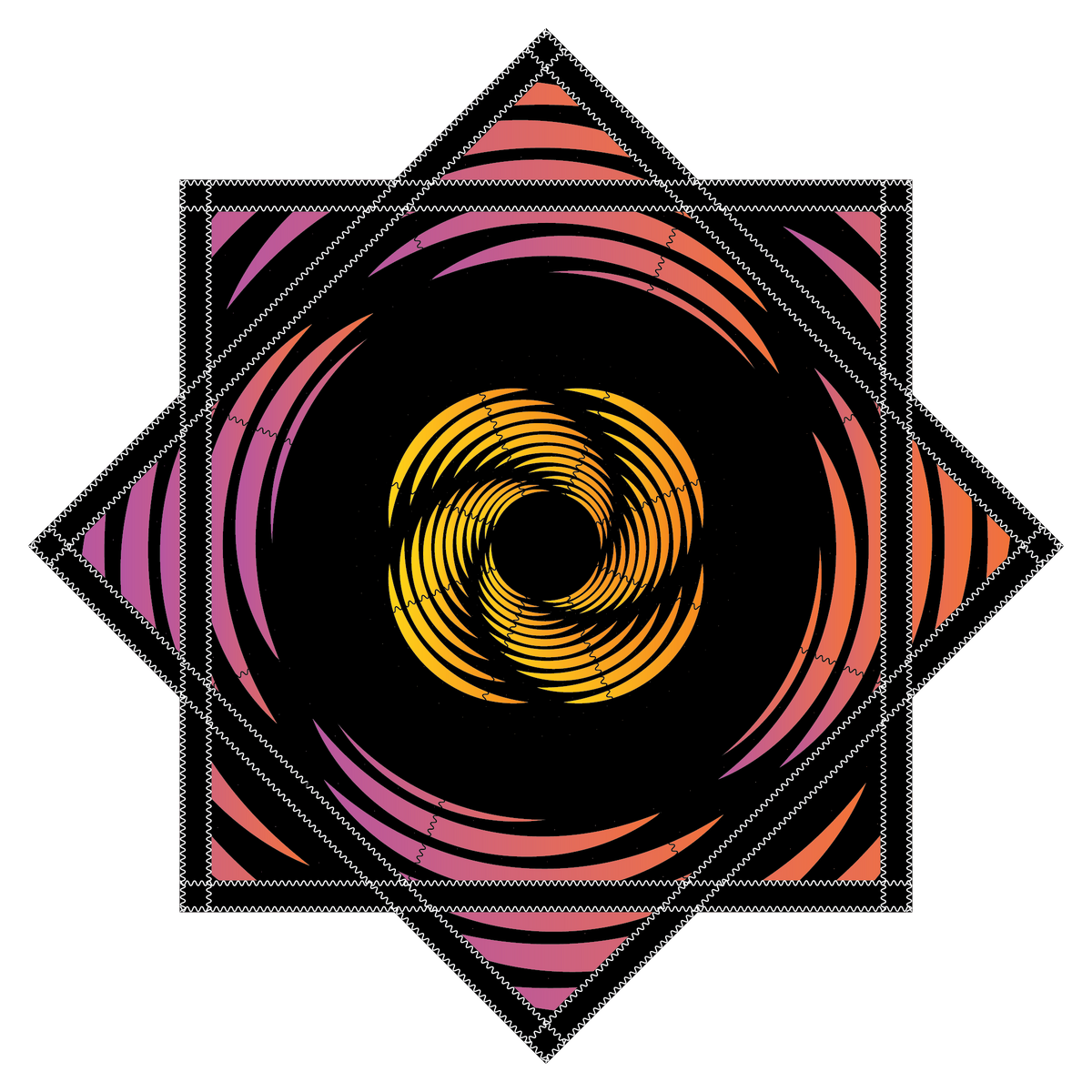 Sunlit Moon – Forever FlowStar 26" (Ready To Ship)