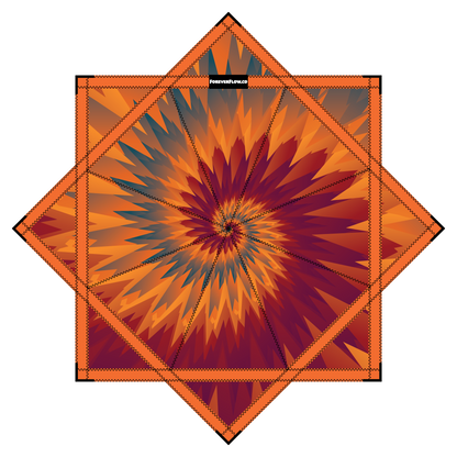 Sunrise Flame – Forever FlowStar 26" (Ready To Ship)
