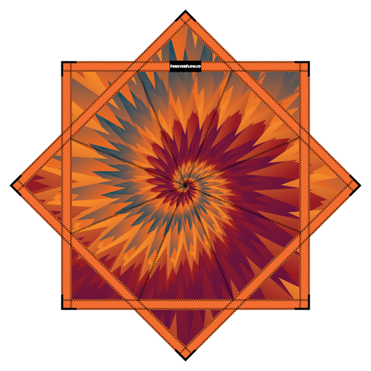 Sunrise Flame – Forever FlowStar 26" (Ready To Ship)