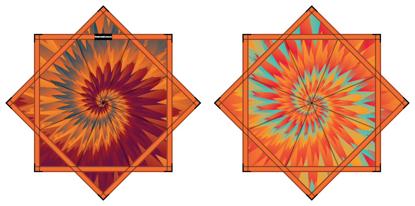 Sunrise Flame – Forever FlowStar 26" (Ready To Ship)