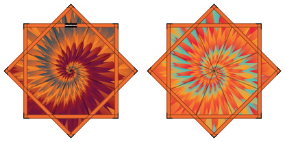 Sunrise Flame – Forever FlowStar 26" (Ready To Ship)