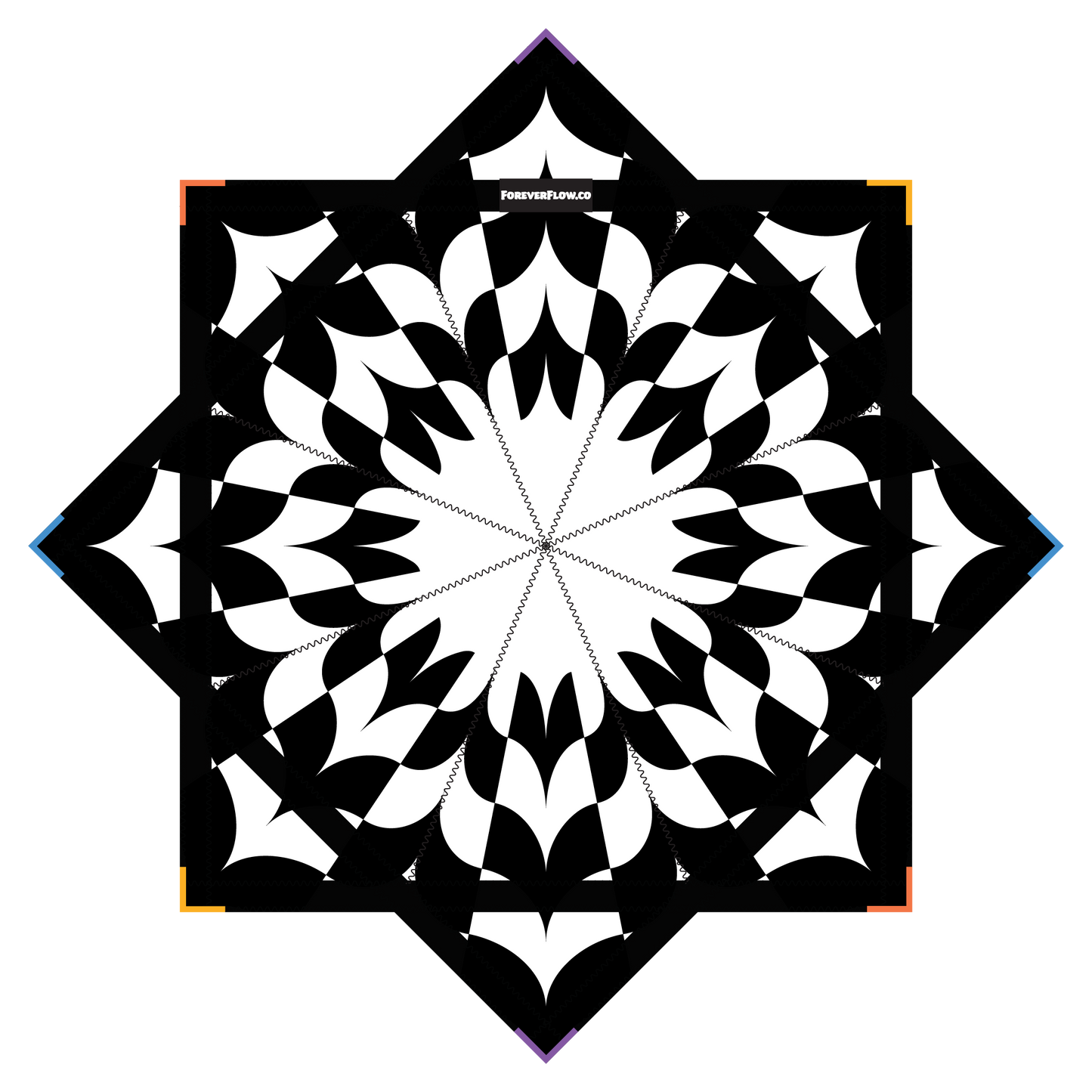 Sunrise SunSet – Forever FlowStar 26" (Ready to Ship)