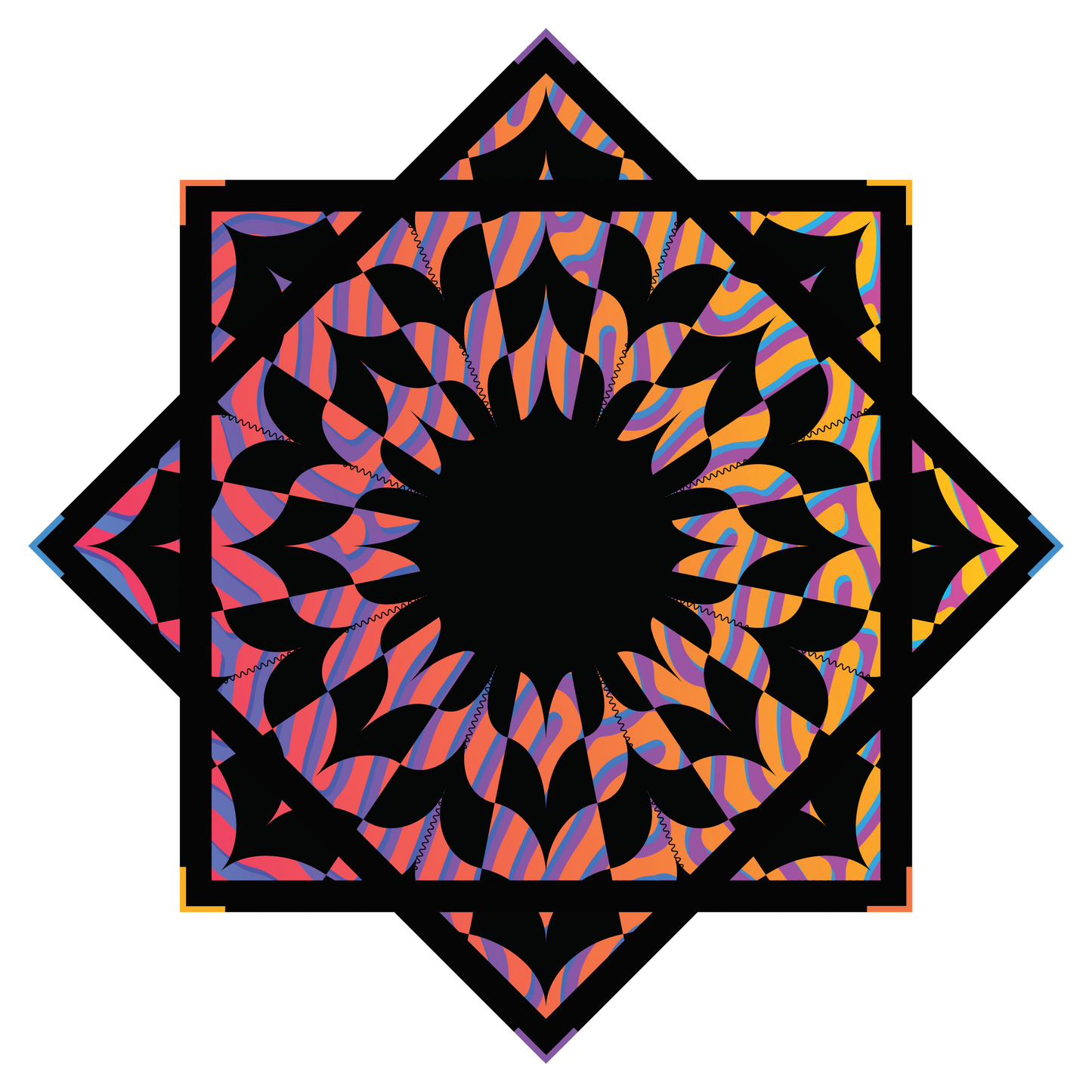 Sunrise SunSet – Forever FlowStar 26" (Ready to Ship)