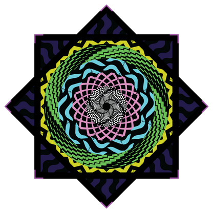Swirly Donut – Forever FlowStar 26" (Ready To Ship)
