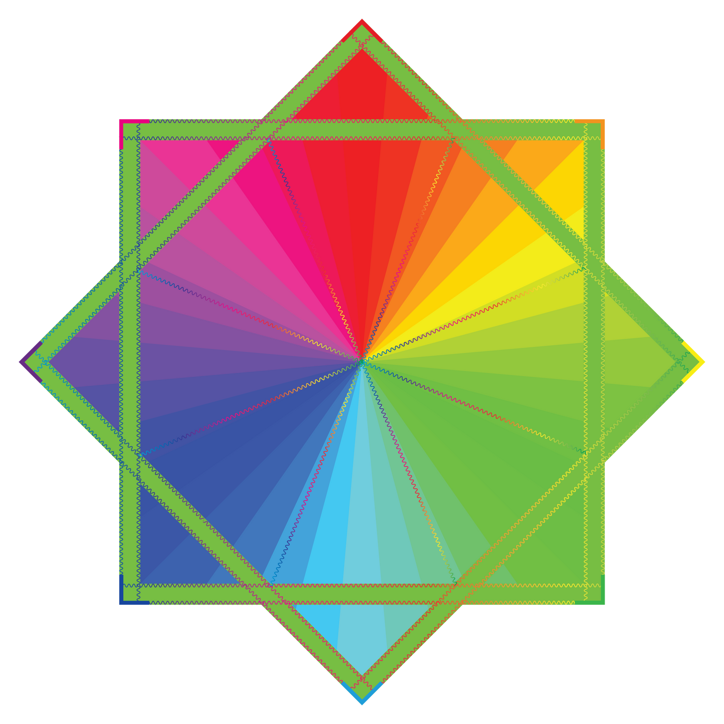 Taste The Rainbow (No Pattern) – JUMBO FlowStar 48" (Ready To Ship)