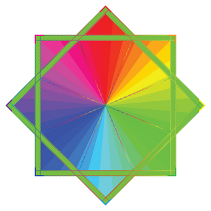 Taste The Rainbow (No Pattern) – JUMBO FlowStar 48" (Ready To Ship)