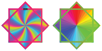 Taste The Rainbow (No Pattern) – JUMBO FlowStar 48" (Ready To Ship)