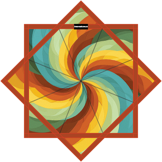 Traditional Flower and Spiral – Jumbo 48" FlowStar (Ready To Ship)
