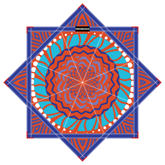 Tranquil Reset – Mini FlowStar 24" (Ready To Ship)