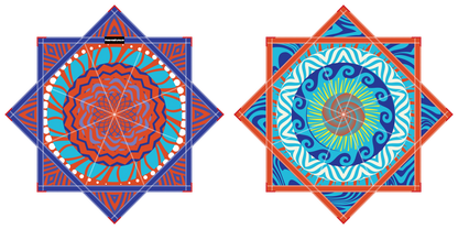 Tranquil Reset – Mini FlowStar 24" (Ready To Ship)