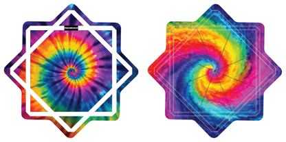 Tye Dye Visions –  GlowStar- LED Light Up 26" (Ships By Nov. 10th)