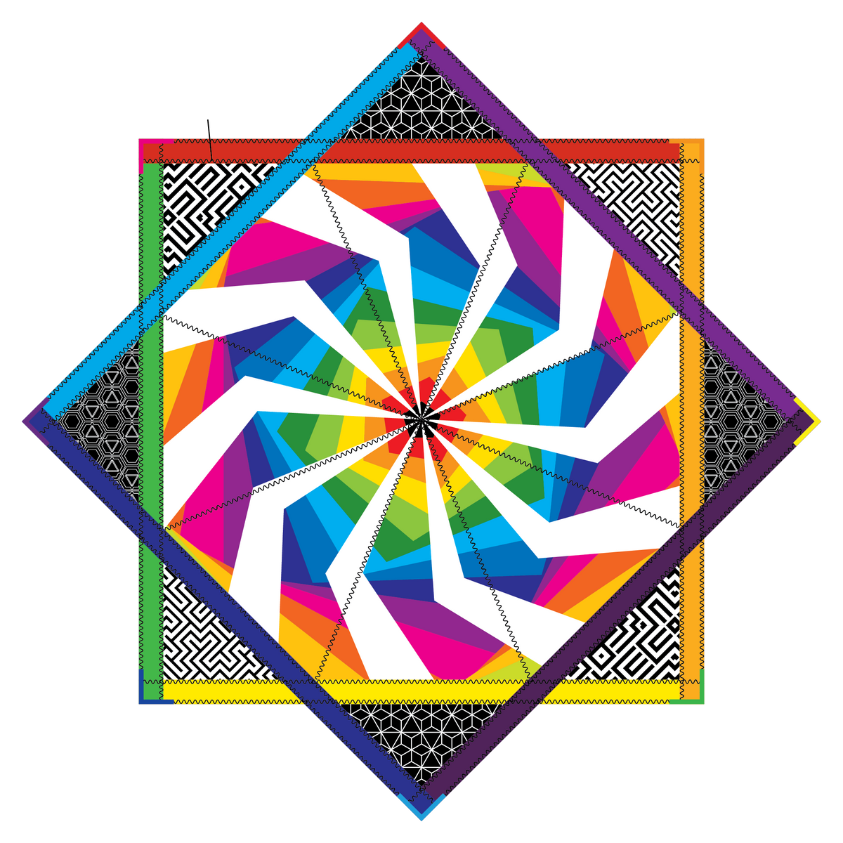 Zig Zag – Forever FlowStar 26" (Ready To Ship)
