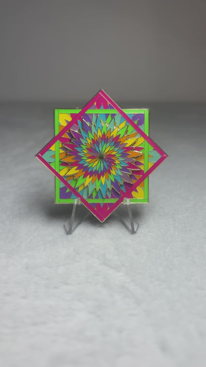 Neon Flow FlowStar Pin Gold Variant (Ready To Ship)