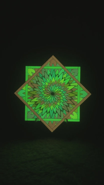 Neon Flow FlowStar Pin Gold Variant (Ready To Ship)