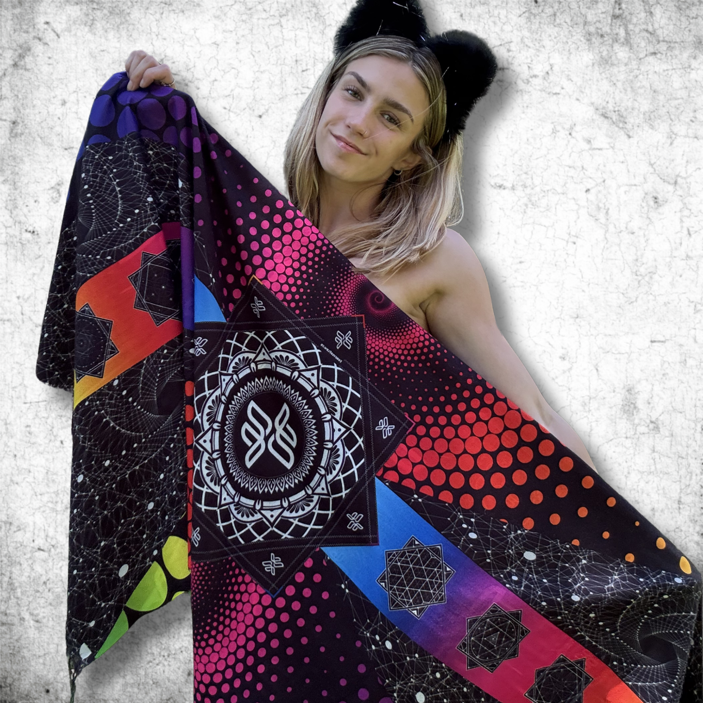 ForeverFlow Rainbow Void Pashmina