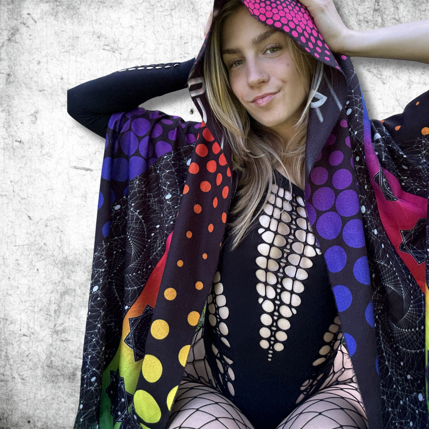 ForeverFlow Rainbow Void Pashmina